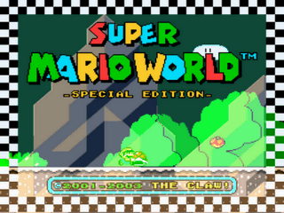 Super Mario World Hack Special Edition 1.5 Title Screen